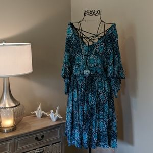 Mandala print tunic/dress